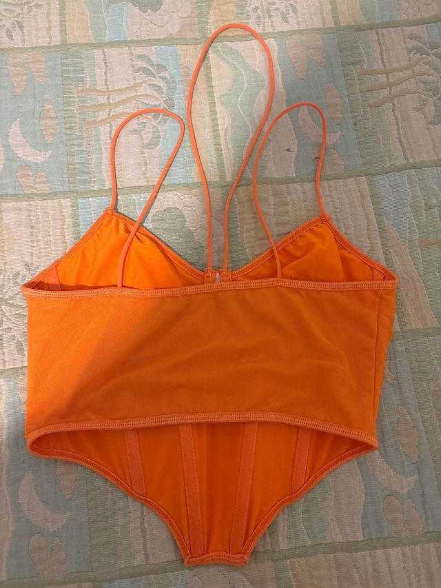 Top Corsé Naranja