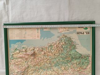 Mapa en relieve Andalucía