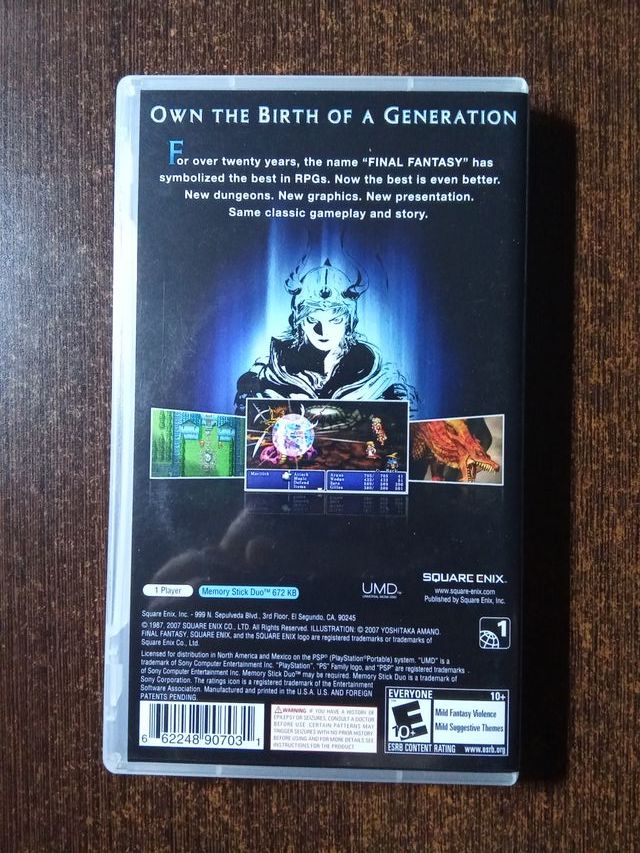 Final Fantasy - PSP