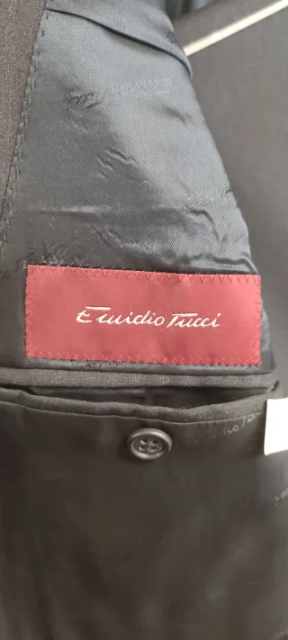 Traje Hombre Emilio Tucci Negro