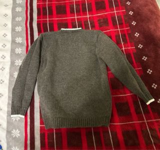 Maglione bimbo scollo a V