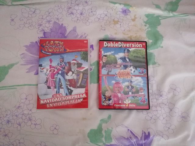 DVDs Lazy Town: Doble Diversión