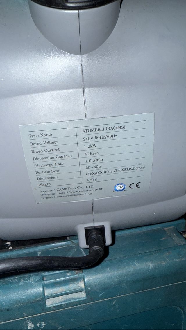 Atomizer Pulverizador Eléctrico ULV RA04HS