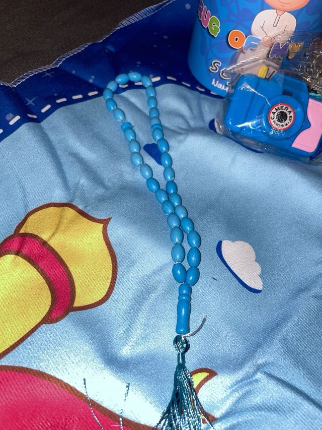 Set rezo infantil azul