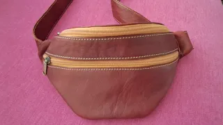 Riñonera de cuero