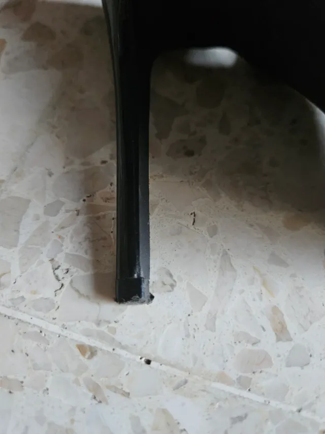 Zapatos negros tacón