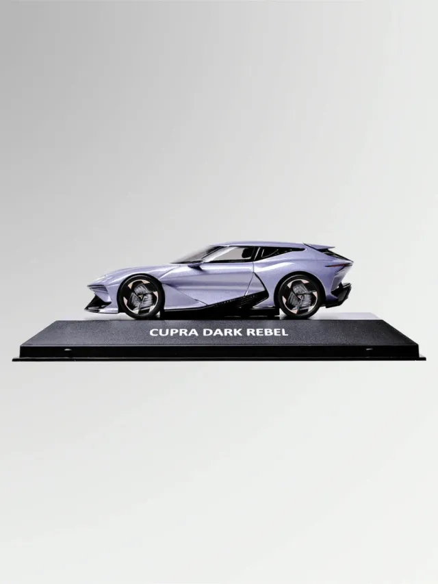 Coche Cupra Darkrebel 1:43 Liquid Glow