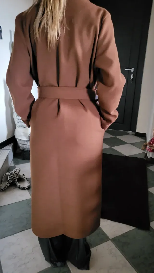 Cappotto marrone taglia unica