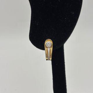 Pendientes Oro 18kt con Circonitas
