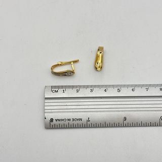 Pendientes Oro 18kt con Circonitas