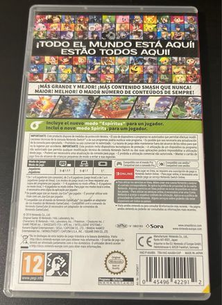 Super Smash Bros Ultimate Nintendo Switch