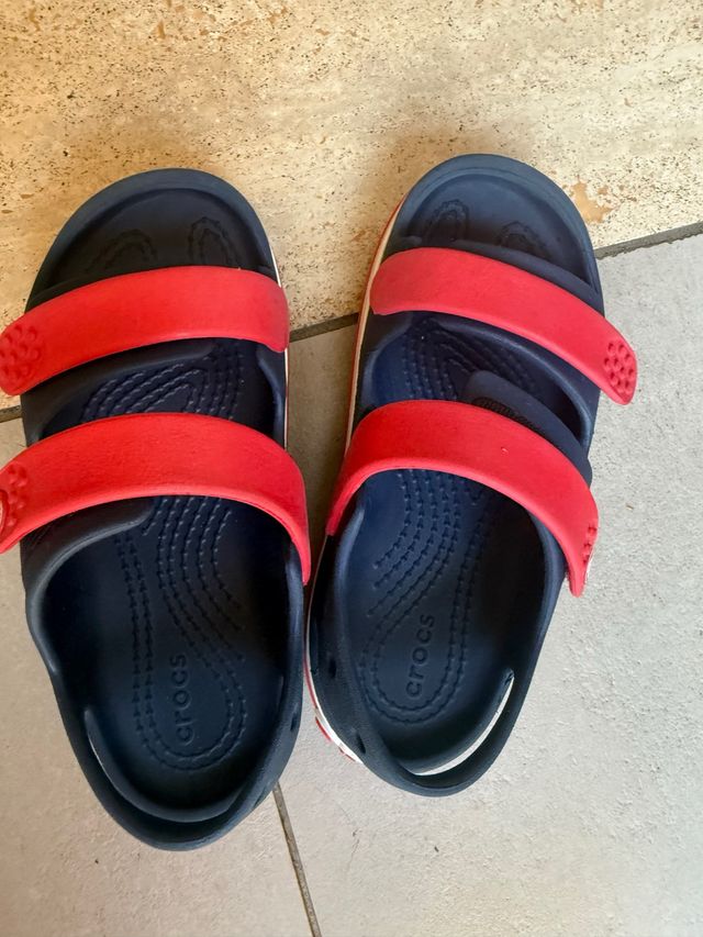 Sandali Crocs Bambino Blu e Rossotaglia 12c(29-30