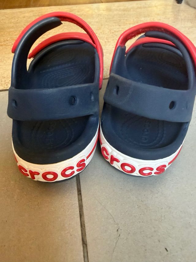 Sandali Crocs Bambino Blu e Rossotaglia 12c(29-30