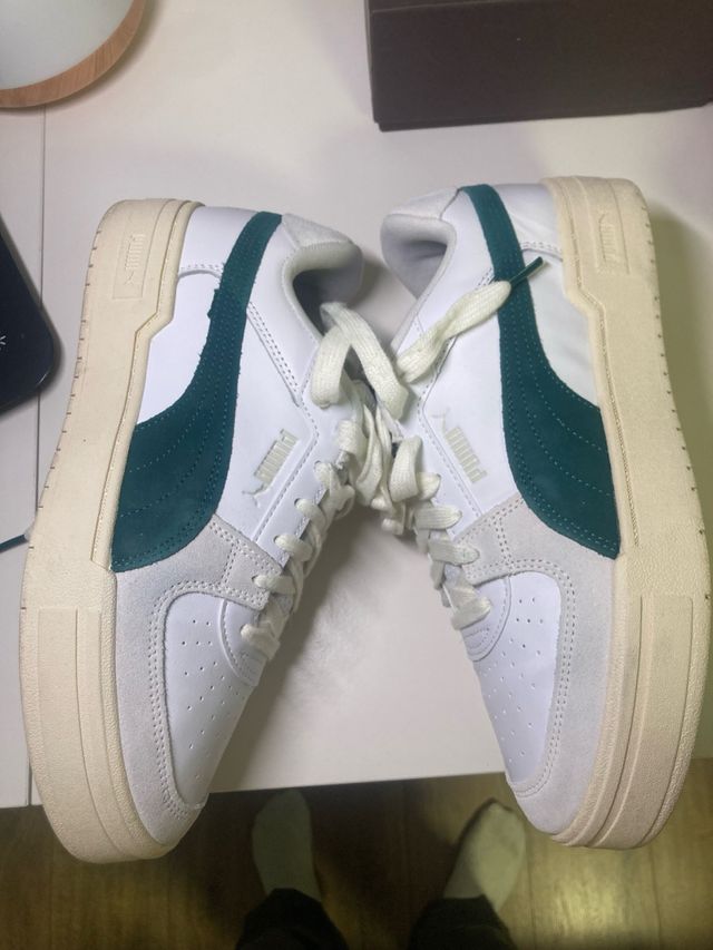 Puma Ca Pro Ivy League Verde Blanco