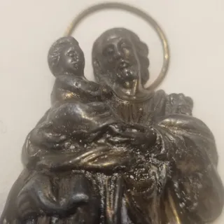 Figura San José Niño Jesús Antigua