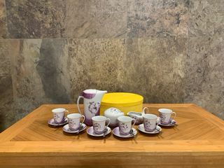 Juego de te/cafe de porcelana