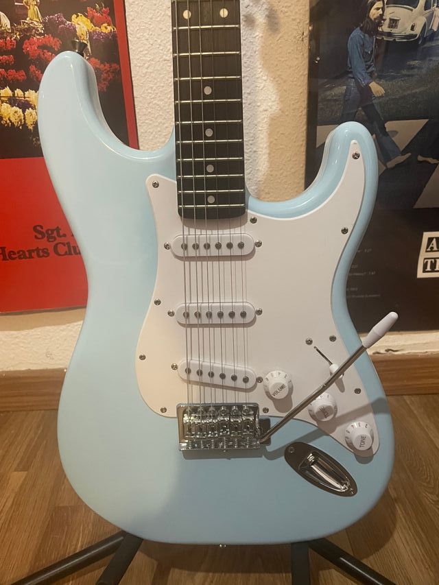 Fender Stratocaster Sonic Blue REPLICA (China)