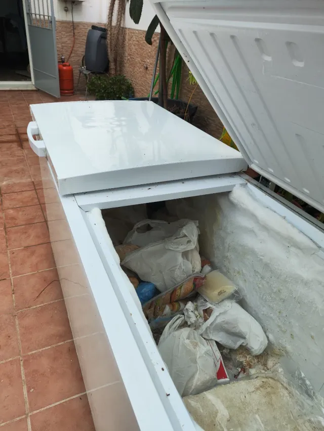 Congelador horizontal blanco