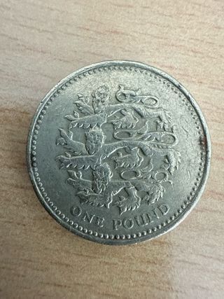 Moneta 1 Pound Regina Elisabetta 2002