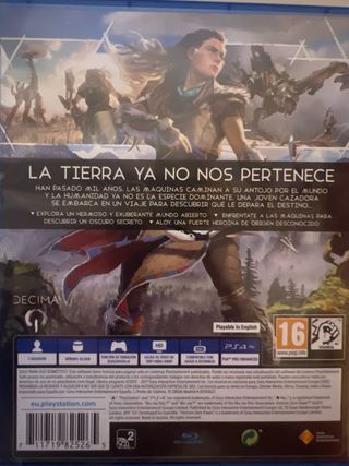 Horizon Zero Dawn PS4