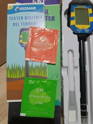 Tester Digital PH Suelo IUZMAR 6 en 1