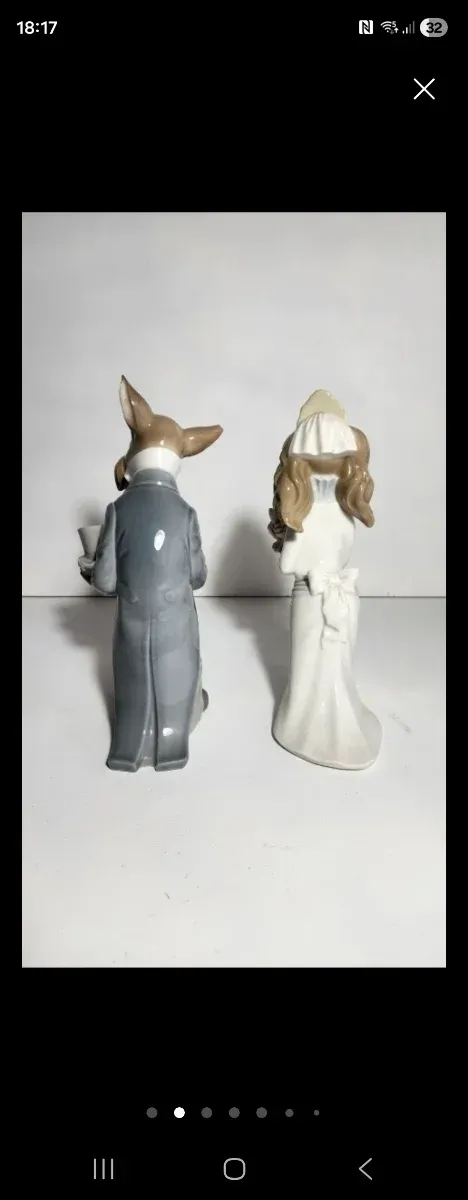 Pareja Figuras Lladró Dao Novios