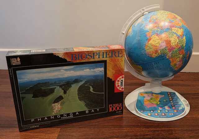 Puzzle 1000 piezas Biosphere Series NUEVO+ GLOBO