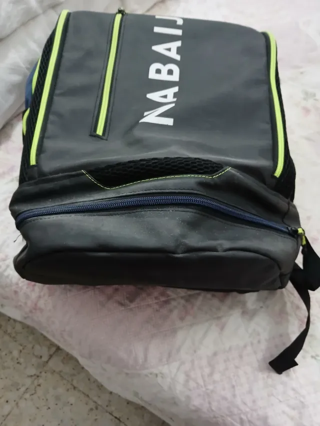 Mochila Nabaiji Negra y Azul