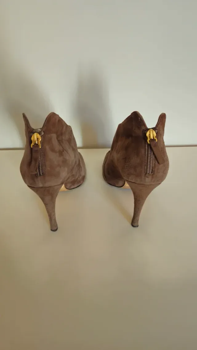 Carolina Herrera botines Talla 38 Marrones