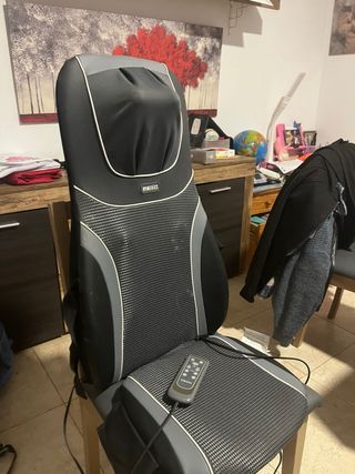 sillón ajustable masaje de espalda y cuello, calor