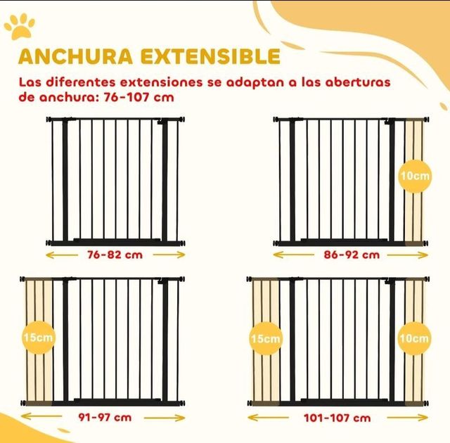 Barrera para mascotas