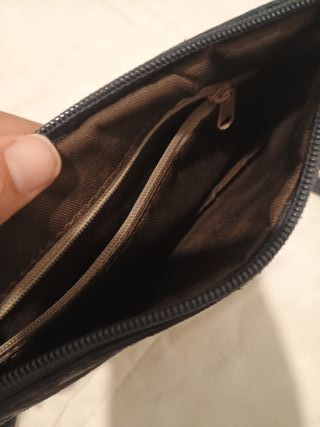 Bolso de mano negro mujer