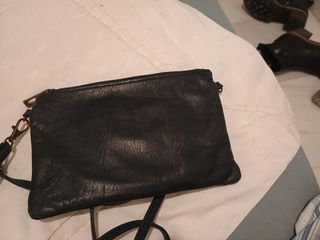 Bolso de mano negro mujer