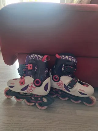 Patines Oxelo Play 5 Niña Talla 31-33