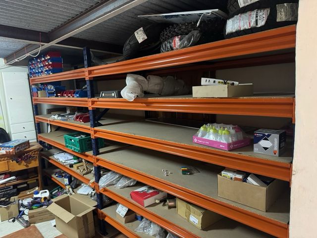 Estanterías Industriales Naranja