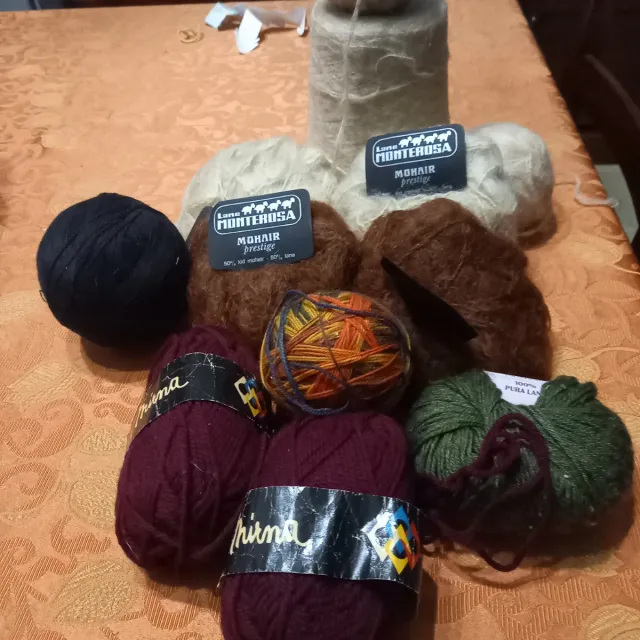 Lana Mohair Monterosa e altri gomitoli