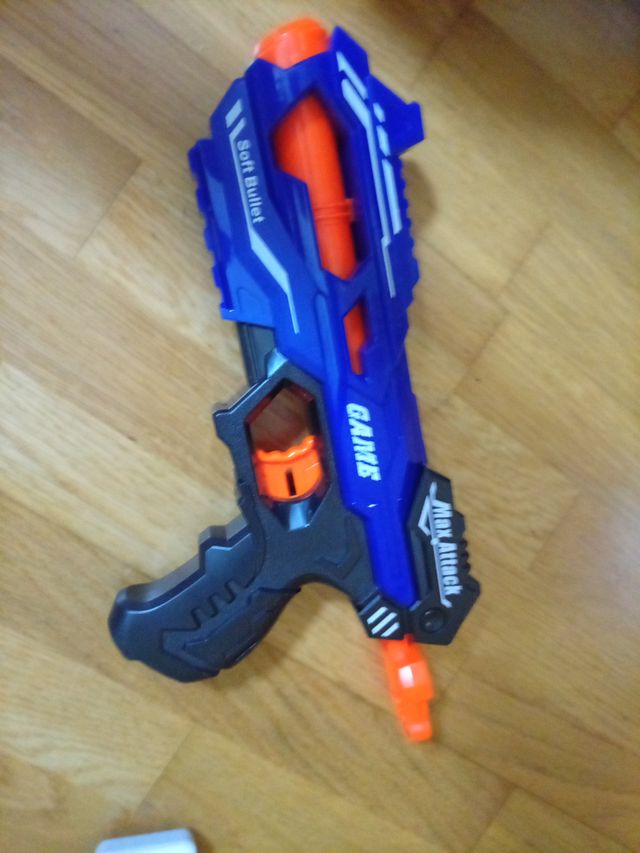 3 Pistolas X-Shot, Nerf ,Diana y balas