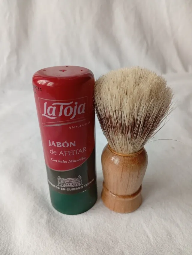 Brocha y Jabón de Afeitar La Toja