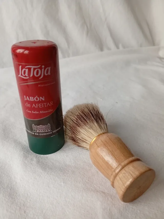 Brocha y Jabón de Afeitar La Toja