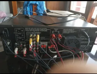 Amplificador Technics Technics SA-DX940 y cables