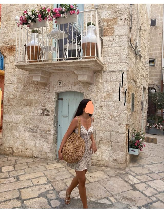 Vestido flores tirantes verano Pull&Bear