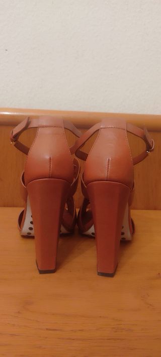 TOD'S - sandalias tacón 37,5