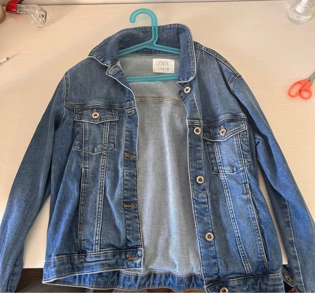 Chaqueta vaquera Zara azul