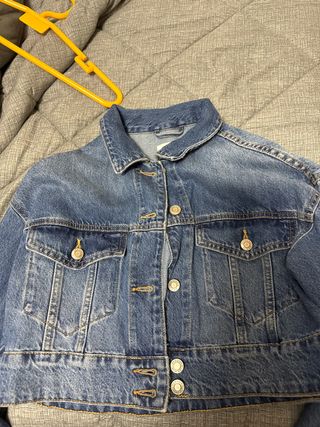 Chaqueta tejana corta