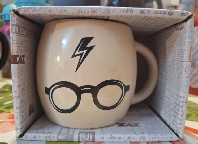 Tazza Lightning and Glasses di Harry Potter