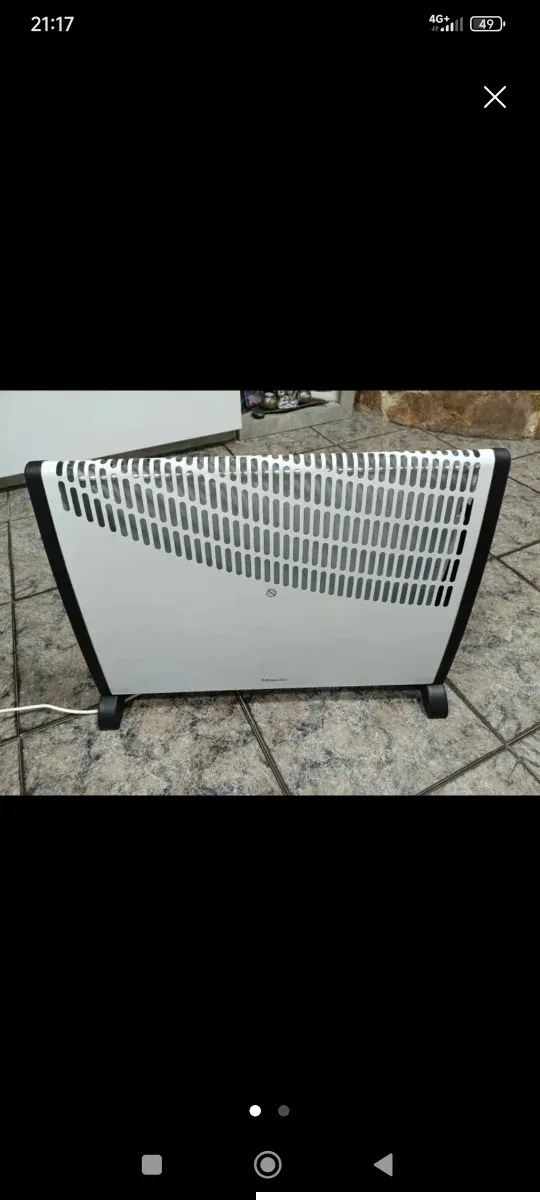 Calefactor radiador Eléctrico