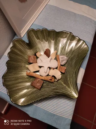 Svuota tasche foglia verde