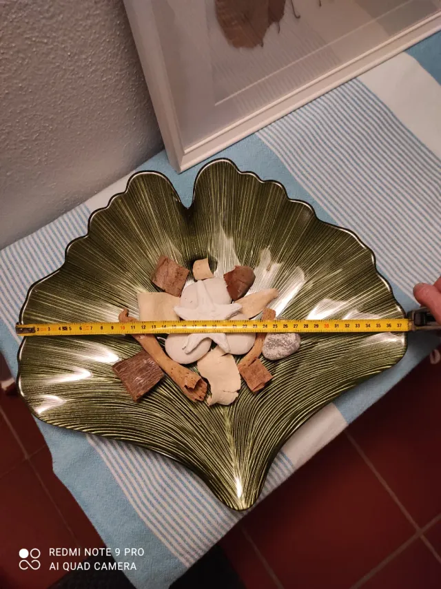 Svuota tasche foglia verde