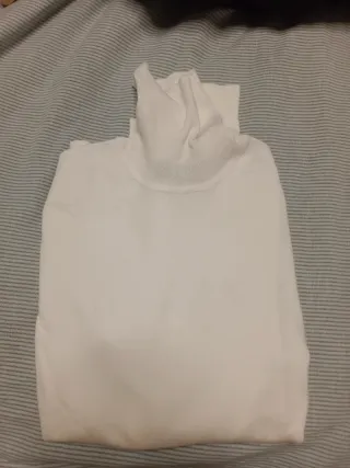 Camiseta hombre cuello alto manga larga