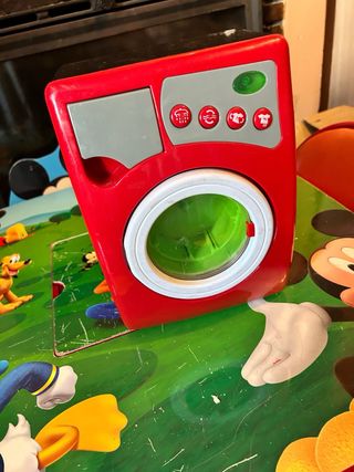 Tabla y plancha de juguete + Regalo lavadora